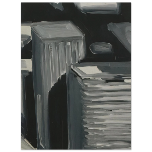 Gerhard Richter - TOWNSCAPE 1968 5  75x100 cm / 30x40inches Fine Art Poster