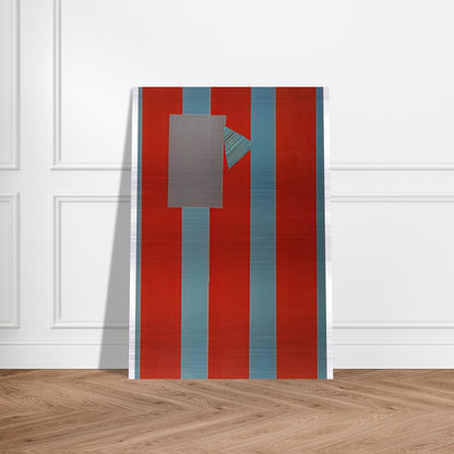Castle Banner 5 - Sam Gilliam Brushed Aluminum Print - 70x100 cm / 28x40 inches | Sam Gilliam Aluminum Print | Sam Gilliam Prints