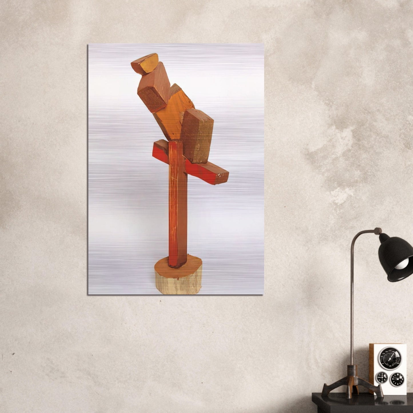 DIVERTIMENTO 1997 - Esteban Vicente Brushed Aluminum Print - 70x100 cm / 28x40 inches | Esteban Vicente Aluminum Print | Esteban Vicente Prints