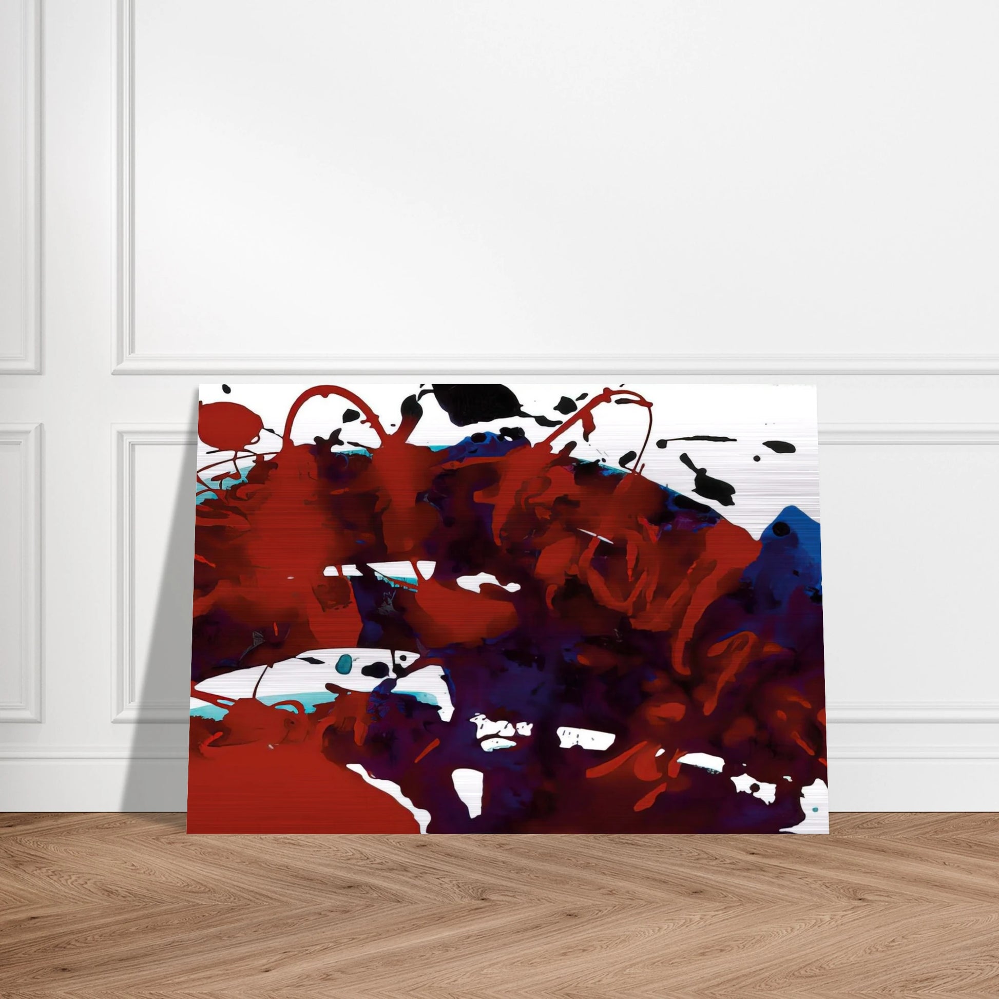 Untitled  SFP94-11  sff 1694  - Sam Francis Brushed Aluminum Print - 70x100 cm / 28x40 inches | Sam Francis Aluminum Print | Sam Francis Prints