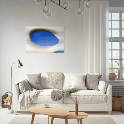 Pelvis IV - Georgia O'Keeffe Brushed Aluminum Print - 70x100 cm / 28x40 inches | Georgia O'Keeffe Aluminum Print | Georgia O'Keeffe Prints