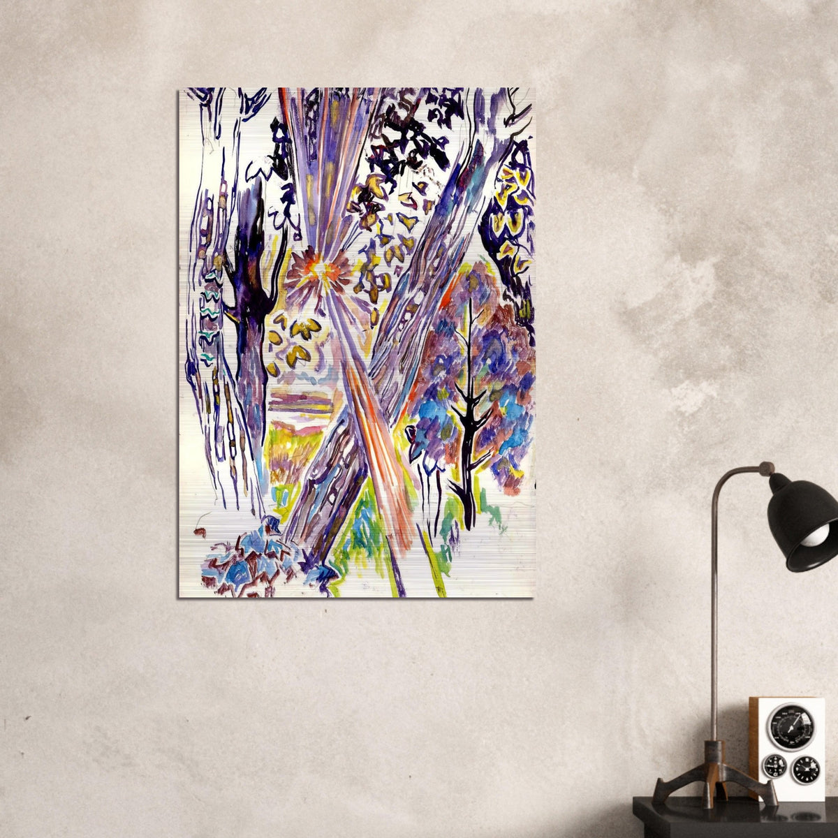 Walter Anderson - Walter Anderson Brushed Aluminum Print - 70x100 cm / 28x40 inches | Walter Anderson Aluminum Print | Walter Anderson Prints