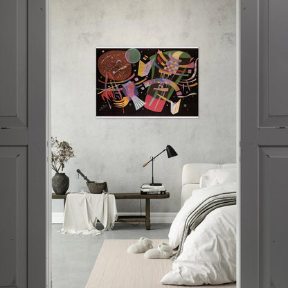 COMPOSITION X 1939 - Wassily Kandinsky Brushed Aluminum Print - 70x100 cm / 28x40 inches | Wassily Kandinsky Aluminum Print | Wassily Kandinsky Prints