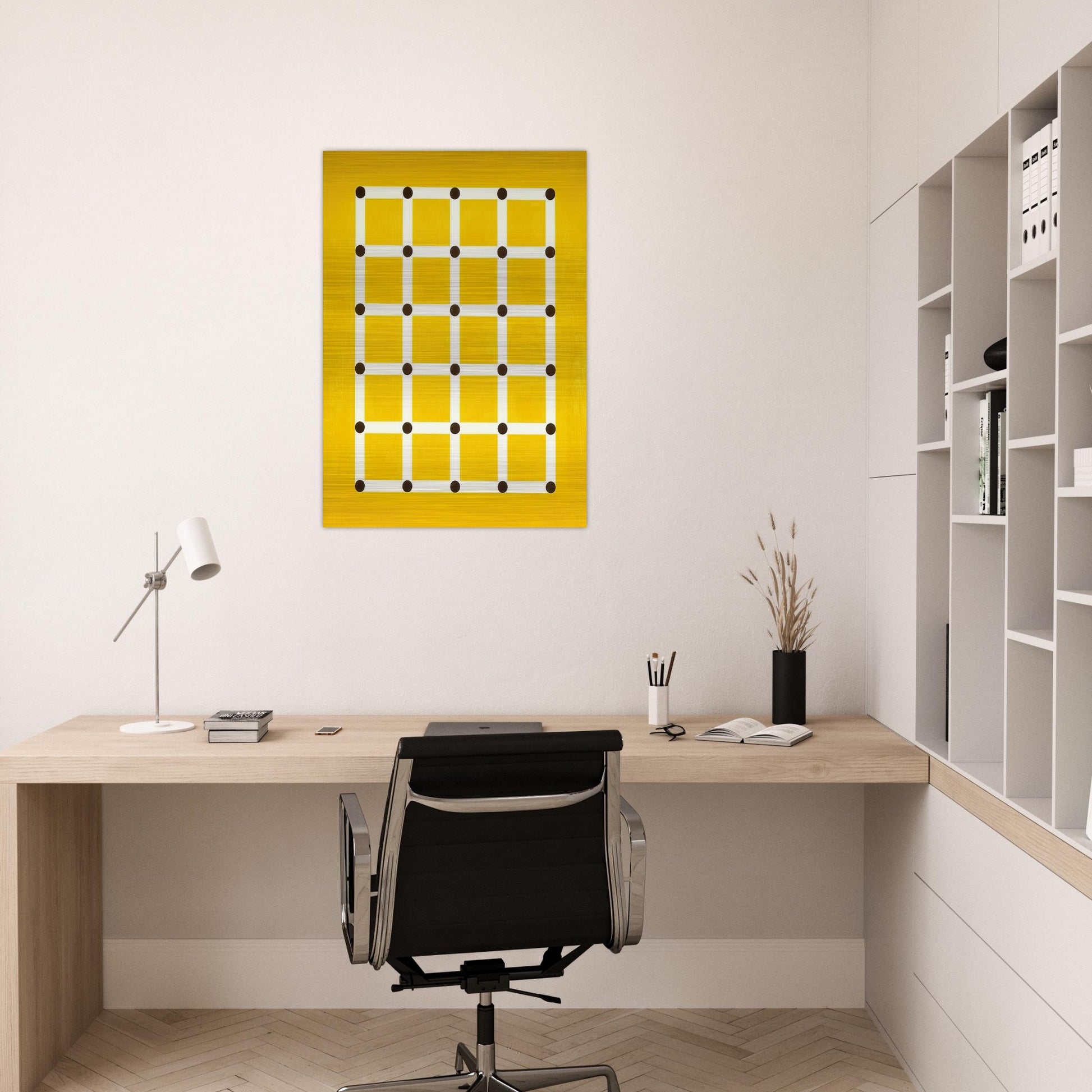 Trellis - 1962 - Jeremy Moon Brushed Aluminum Print - 70x100 cm / 28x40 inches | Jeremy Moon Aluminum Print | Jeremy Moon Prints