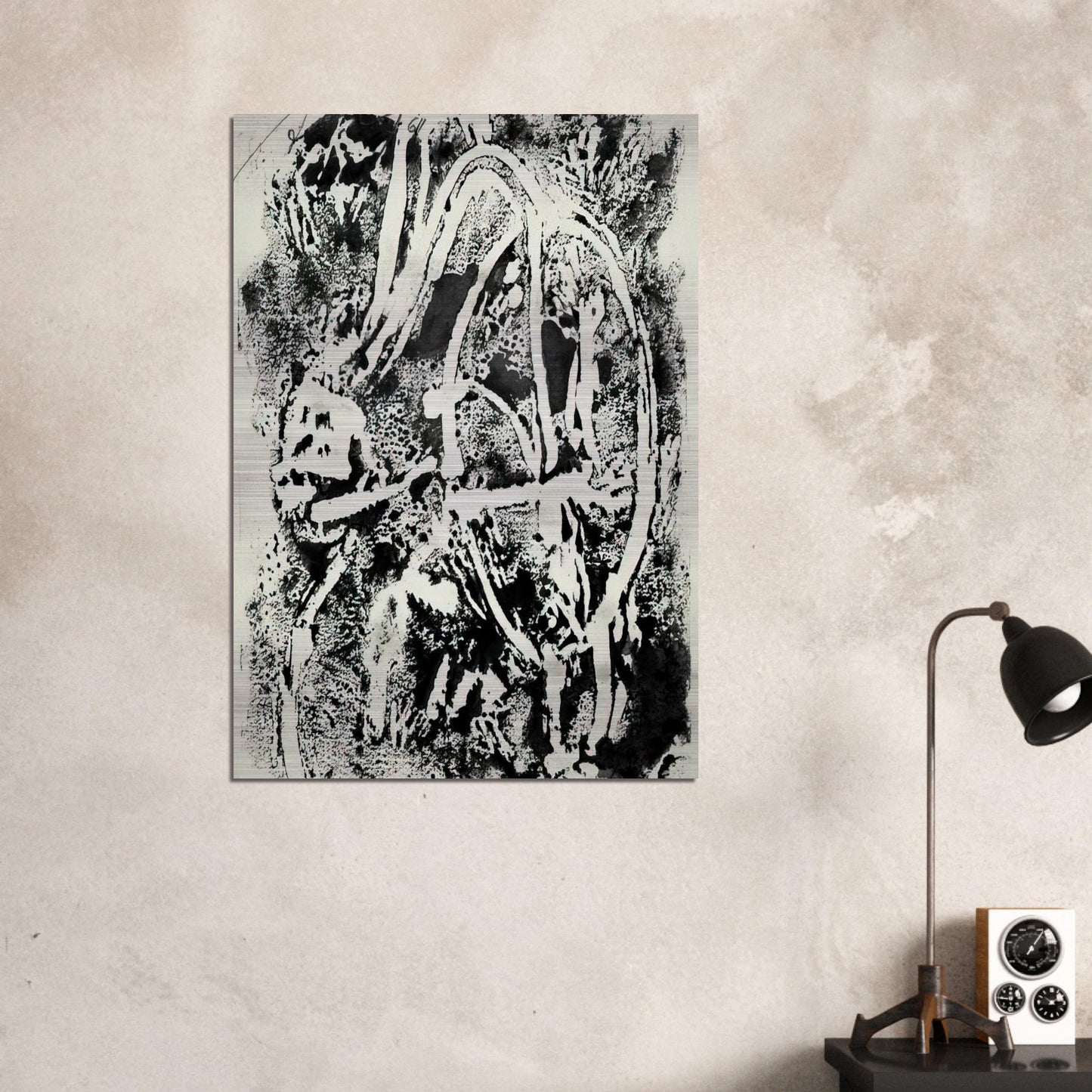 Untitled - 1961 - Adja Yunkers Brushed Aluminum Print - 70x100 cm / 28x40 inches | Adja Yunkers Aluminum Print | Adja Yunkers Prints