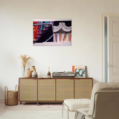 Off the Continental Divide - James Rosenquist Brushed Aluminum Print - 70x100 cm / 28x40 inches | James Rosenquist Aluminum Print | James Rosenquist Prints