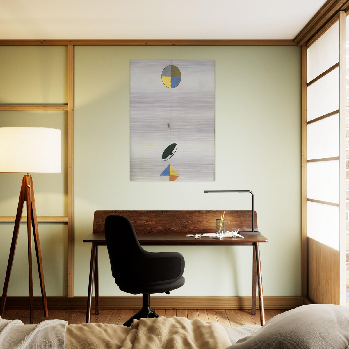 SERIES NO VII NO 3F 1920 - Hilma af Klint Brushed Aluminum Print - 70x100 cm / 28x40 inches | Hilma af Klint Aluminum Print | Hilma af Klint Prints