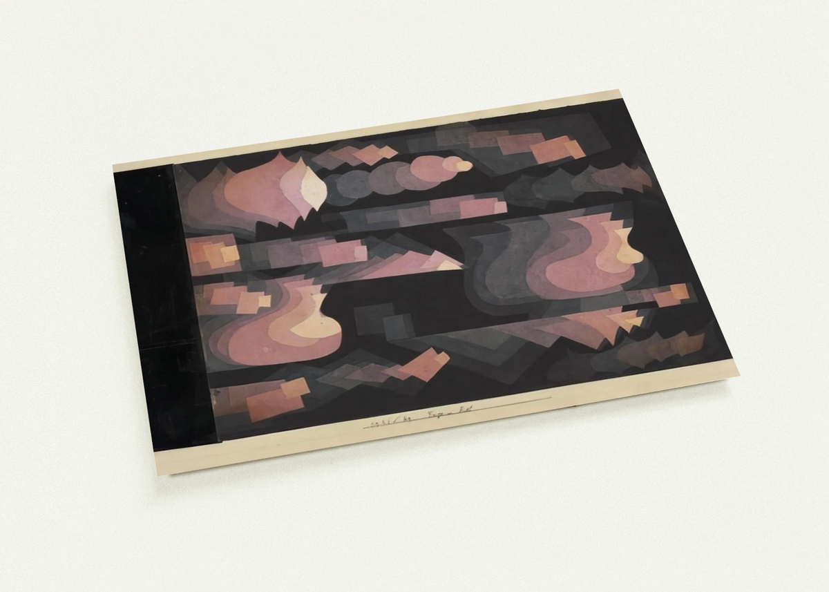 ADD IN RED 1921 By Paul Klee Pack of 10 Post Cards | Paul Klee Post Cards | A6 (10.5 x 14.8 cm) - 4.1 x 5.8 inches