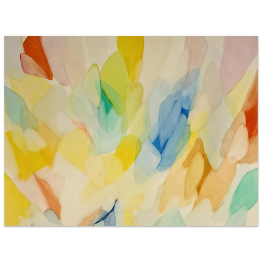 Alice Baber - Lord of the Rainbow  75x100 cm / 30x40inches Fine Art Poster