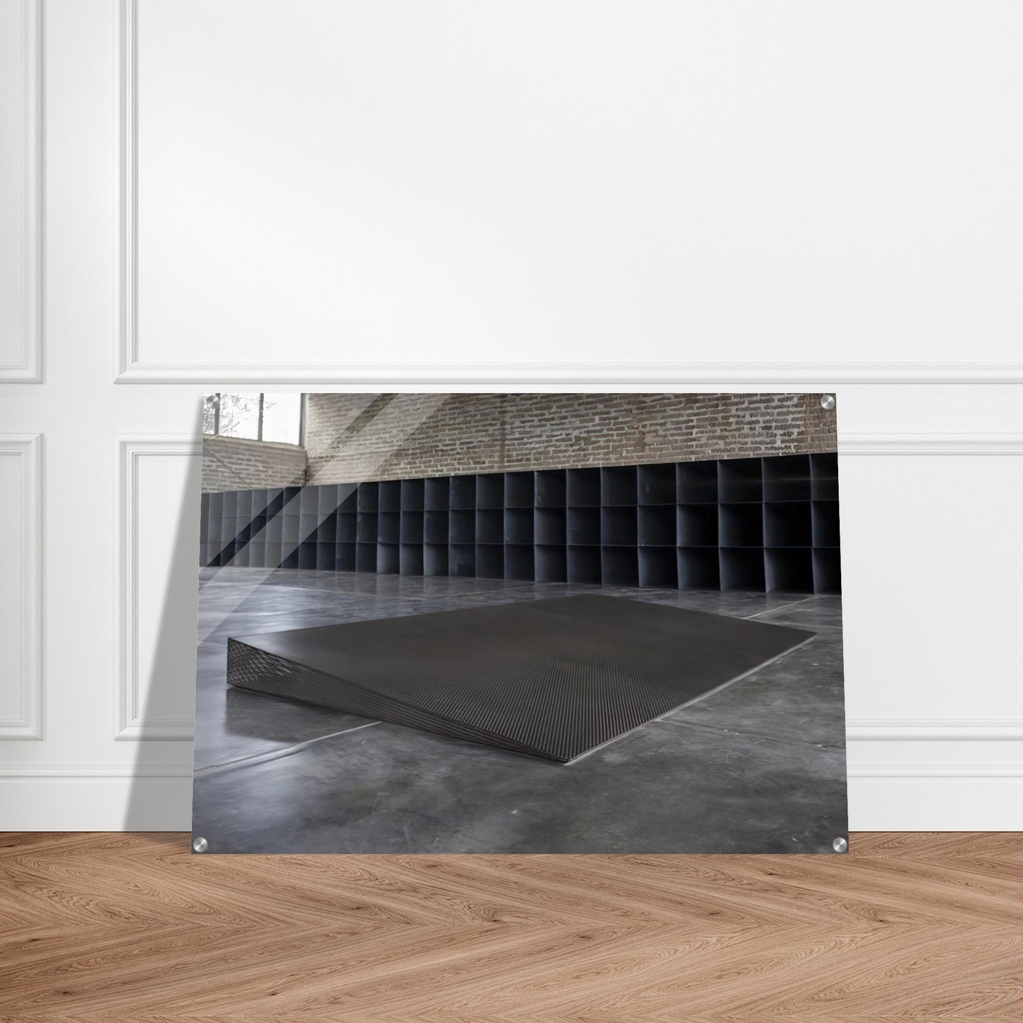 Untitled Eight Inches - 1968 - Donald Judd Acrylic Print - 70x100 cm / 28x40″ inches
