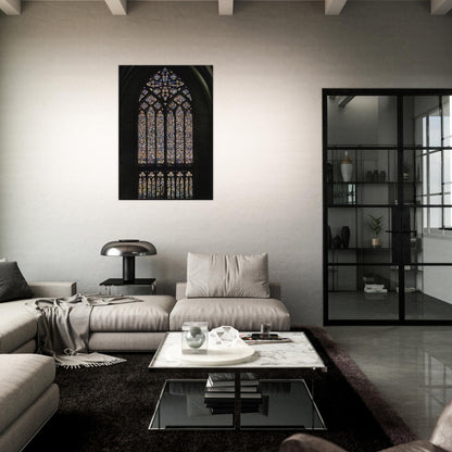 COLOGNE CATHEDRAL WINDOW 2007 - Gerhard Richter Brushed Aluminum Print - 70x100 cm / 28x40 inches | Gerhard Richter Aluminum Print | Gerhard Richter Prints