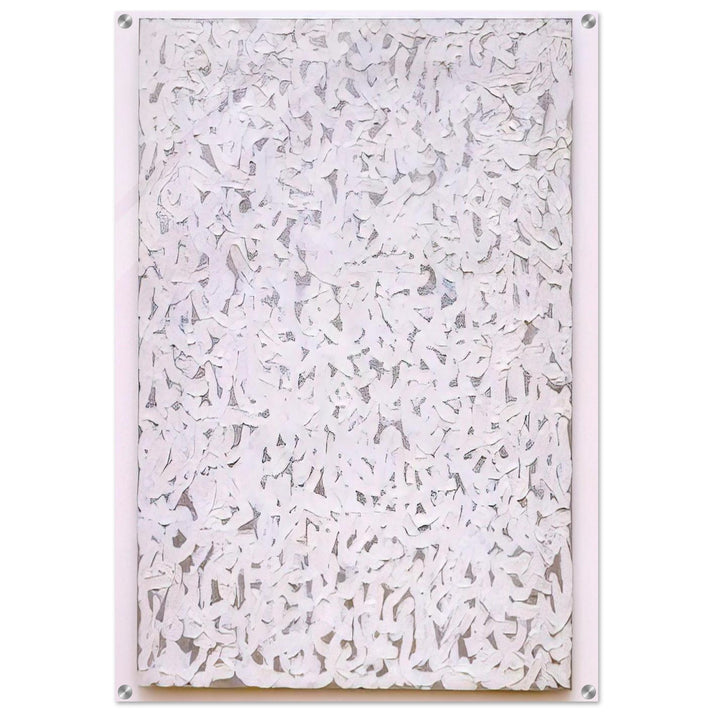 Points - Robert Ryman Acrylic Print - 70x100 cm / 28x40″ inches | Robert Ryman Wall Art | Robert Ryman Prints