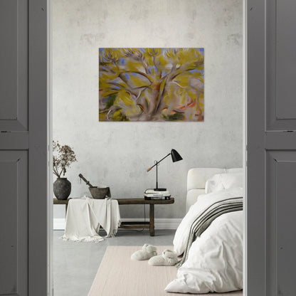 Spring Tree No. 1 - Georgia O'Keeffe Brushed Aluminum Print - 70x100 cm / 28x40 inches | Georgia O'Keeffe Aluminum Print | Georgia O'Keeffe Prints