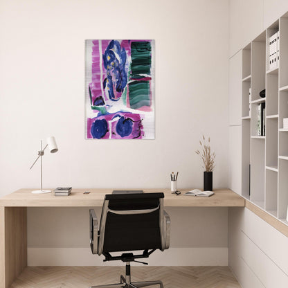 Variations I on Clark's Cove - Grace Hartigan Brushed Aluminum Print - 70x100 cm / 28x40 inches | Grace Hartigan Aluminum Print | Grace Hartigan Prints