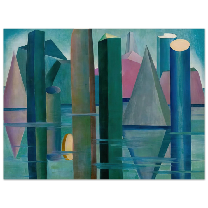 Tarsila do Amaral - Calmaria II  75x100 cm / 30x40inches Fine Art Poster