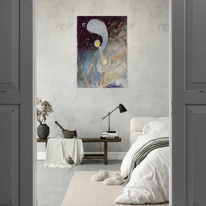 CHAOS NR 2 1906 - Hilma af Klint Brushed Aluminum Print - 70x100 cm / 28x40 inches | Hilma af Klint Aluminum Print | Hilma af Klint Prints