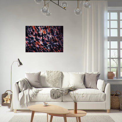 Passion - 1982 - Alfred Manessier Brushed Aluminum Print - 70x100 cm / 28x40 inches | Alfred Manessier Aluminum Print | Alfred Manessier Prints