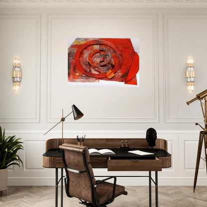 Waking Up - Sam Gilliam Brushed Aluminum Print - 70x100 cm / 28x40 inches | Sam Gilliam Aluminum Print | Sam Gilliam Prints