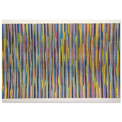 Joy Ride - 1981 - Gene Davis Brushed Aluminum Print - 70x100 cm / 28x40 inches | Gene Davis Aluminum Print | Gene Davis Prints