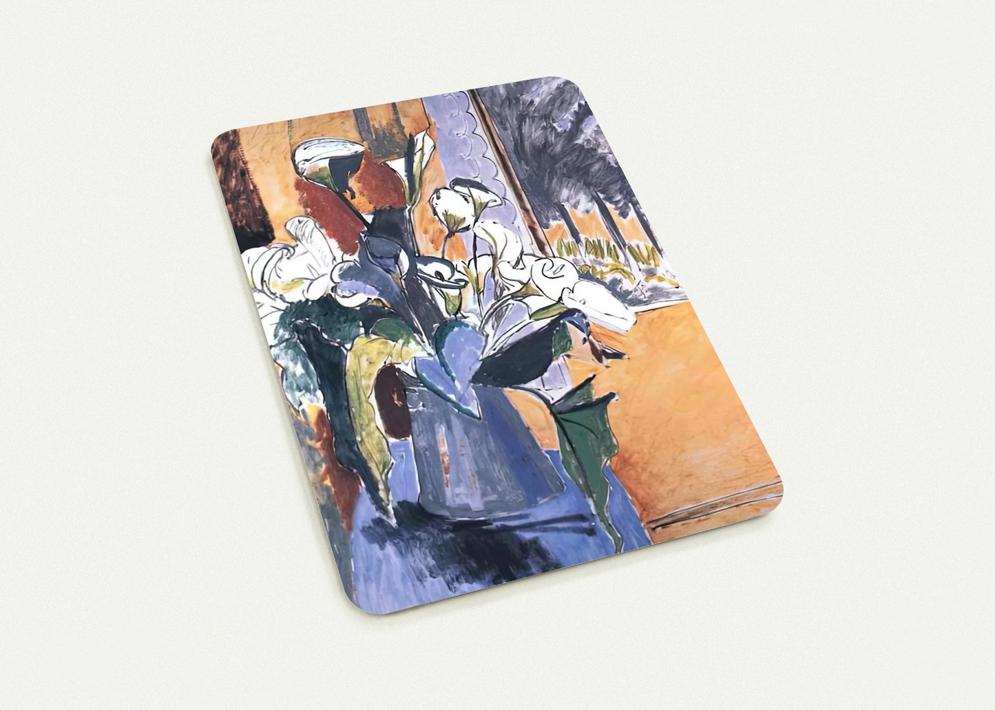 FLOWERS ON THE WINDOWSILL 1913 By Henri Matisse Pack of 10 Post Cards | Henri Matisse Post Cards | A6 (10.5 x 14.8 cm) - 4.1 x 5.8 inches