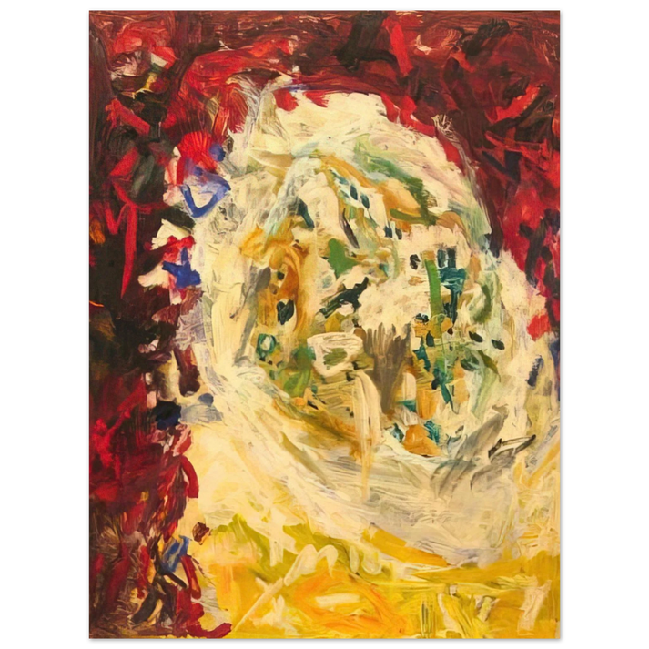 Gene Davis - Christmas Tree - 1956  75x100 cm / 30x40inches Fine Art Poster