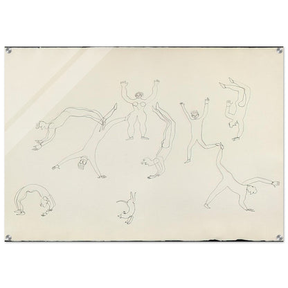 THE TUMBLERS II 1931 - Alexander Calder Acrylic Print - 70x100 cm / 28x40″ inches | Alexander Calder Wall Art | Alexander Calder Prints