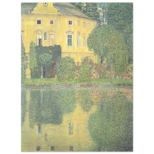 Gustav Klimt - SCHLOSS KAMMER ON THE ATTERSEE IV  75x100 cm / 30x40inches Fine Art Poster