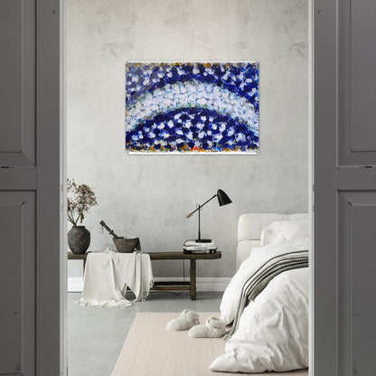 Intensive Crescent - 1985 - Richard Pousette-Dart Acrylic Print - 70x100 cm / 28x40″ inches