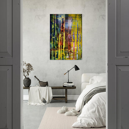 ABSTRACT PAINTING 780 1 - Gerhard Richter Brushed Aluminum Print - 70x100 cm / 28x40 inches | Gerhard Richter Aluminum Print | Gerhard Richter Prints
