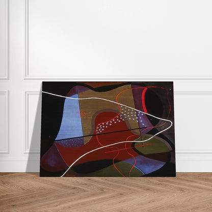 Grazioso - 1933 - John Ferren Brushed Aluminum Print - 70x100 cm / 28x40 inches | John Ferren Aluminum Print | John Ferren Prints
