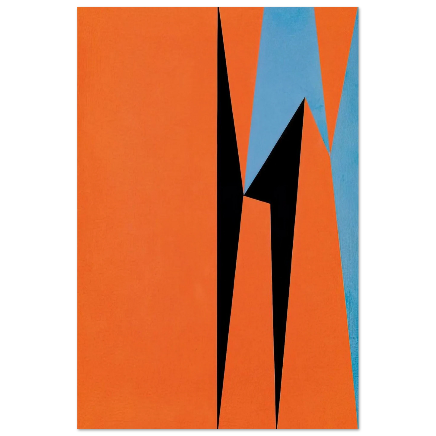 Dichotomic Organization - 1959 - Lorser Feitelson Art Prints - 100x150 cm / 40x60″ inches | Lorser Feitelson Poster | Lorser Feitelson Prints