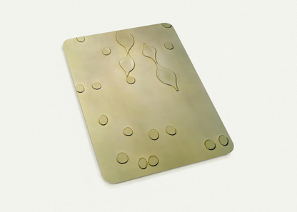 Leafage and Drops By Jean Arp Pack of 10 Post Cards | Jean Arp Post Cards | A6 (10.5 x 14.8 cm) - 4.1 x 5.8 inches