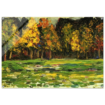 FOREST EDGE - Wassily Kandinsky Acrylic Print - 70x100 cm / 28x40″ inches
