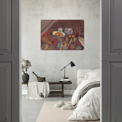 Still Life with Oranges - Paul Cézanne Acrylic Print - 70x100 cm / 28x40″ inches