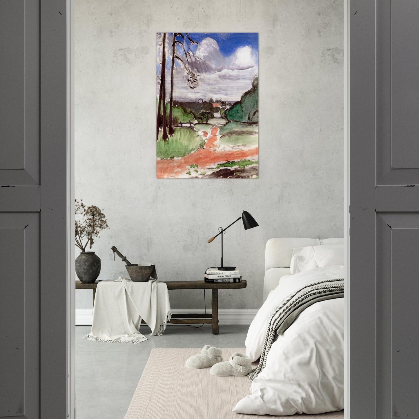 CHALAIS MEUDON 1917 - Henri Matisse Brushed Aluminum Print - 70x100 cm / 28x40 inches | Henri Matisse Aluminum Print | Henri Matisse Prints