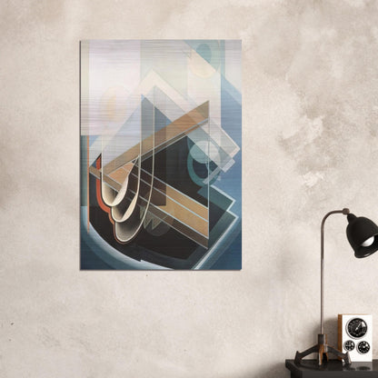 Abstract No. 7 - 1939 - Lawren Harris Brushed Aluminum Print - 70x100 cm / 28x40 inches | Lawren Harris Aluminum Print | Lawren Harris Prints