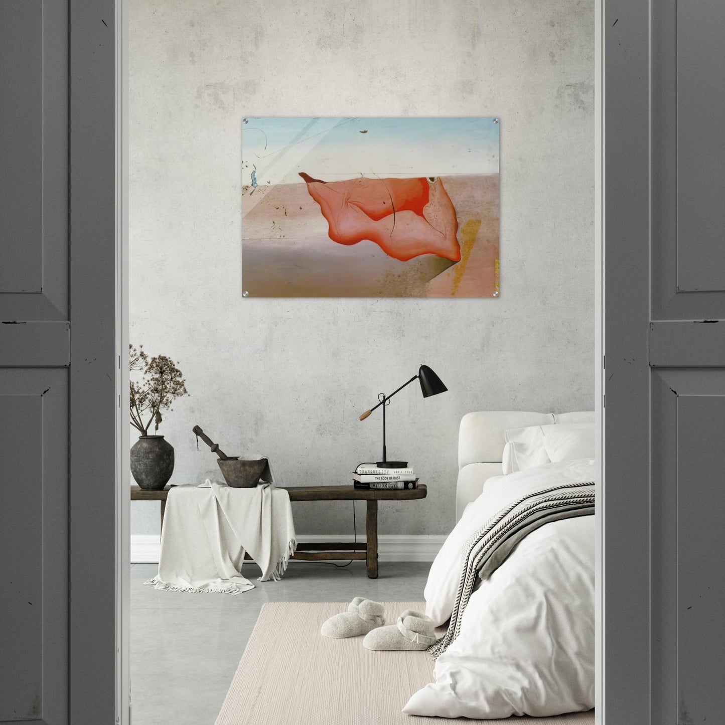 COMPOSITION - Salvador Dali Acrylic Print - 70x100 cm / 28x40″ inches
