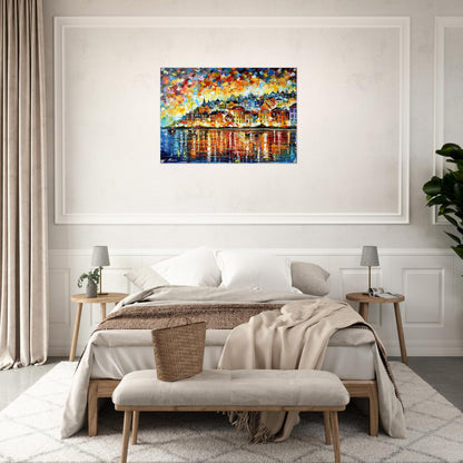 Leonid Afremov - Leonid Afremov Acrylic Print - 70x100 cm / 28x40″ inches | Leonid Afremov Wall Art | Leonid Afremov Prints