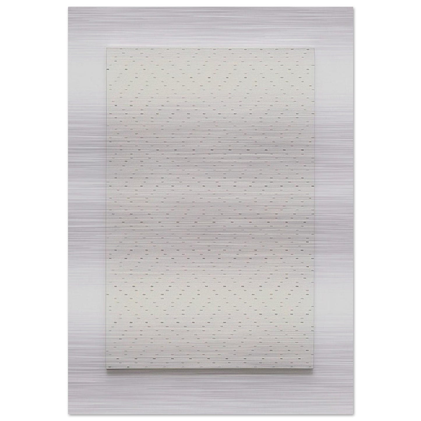 Tous les 5 cm, tous les 6 cm, No. 74075 - 1974 - Francois Morellet Brushed Aluminum Print - 70x100 cm / 28x40 inches | Francois Morellet Aluminum Print | Francois Morellet Prints