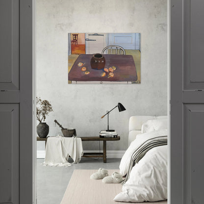 Still Life Spring Lake - Alice Neel Brushed Aluminum Print - 70x100 cm / 28x40 inches | Alice Neel Aluminum Print | Alice Neel Prints