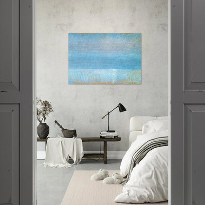 The Evening Star - Childe Hassam Brushed Aluminum Print - 70x100 cm / 28x40 inches | Childe Hassam Aluminum Print | Childe Hassam Prints