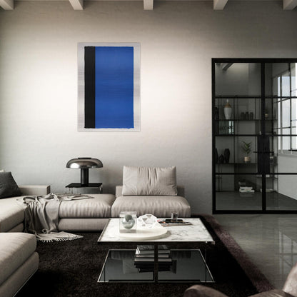 Canto IX - Barnett Newman Brushed Aluminum Print - 70x100 cm / 28x40 inches | Barnett Newman Aluminum Print | Barnett Newman Prints