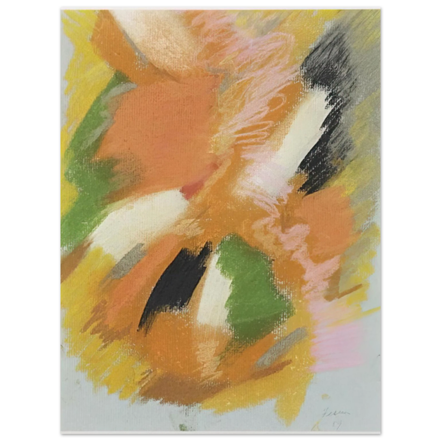 John Ferren - Untitled - 1959  75x100 cm / 30x40inches Fine Art Poster
