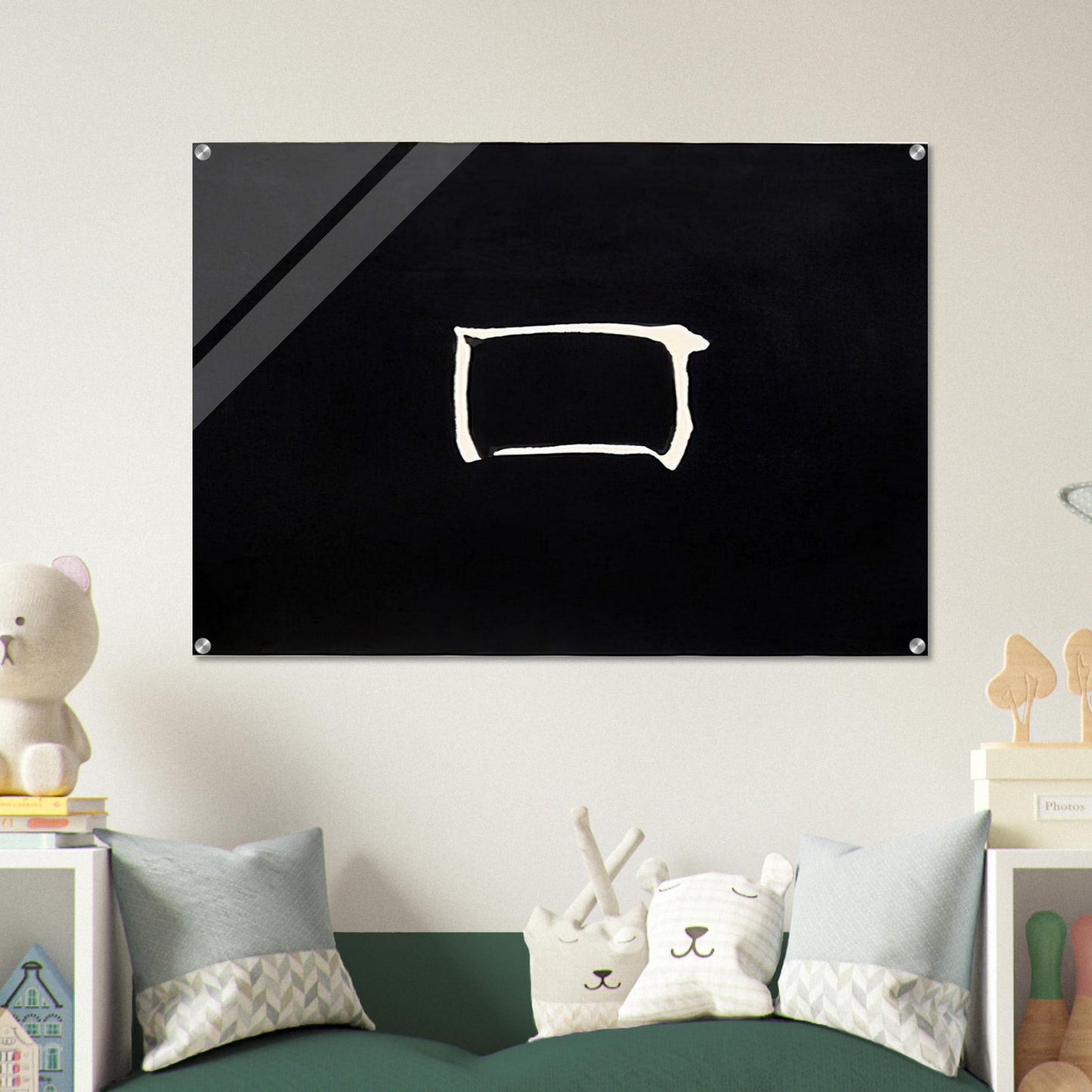 Work - 1971 - Jiro Yoshihara Acrylic Print - 70x100 cm / 28x40″ inches | Jiro Yoshihara Wall Art | Jiro Yoshihara Prints