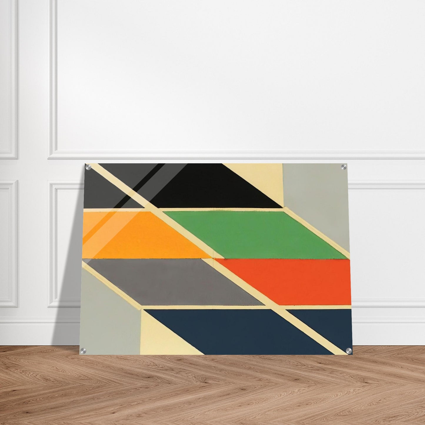 Big Bang Series - 1966 - Larry Zox Acrylic Print - 70x100 cm / 28x40″ inches