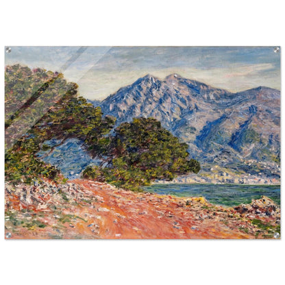 Cap Martin 2 - claude monet Acrylic Print - 70x100 cm / 28x40″ inches