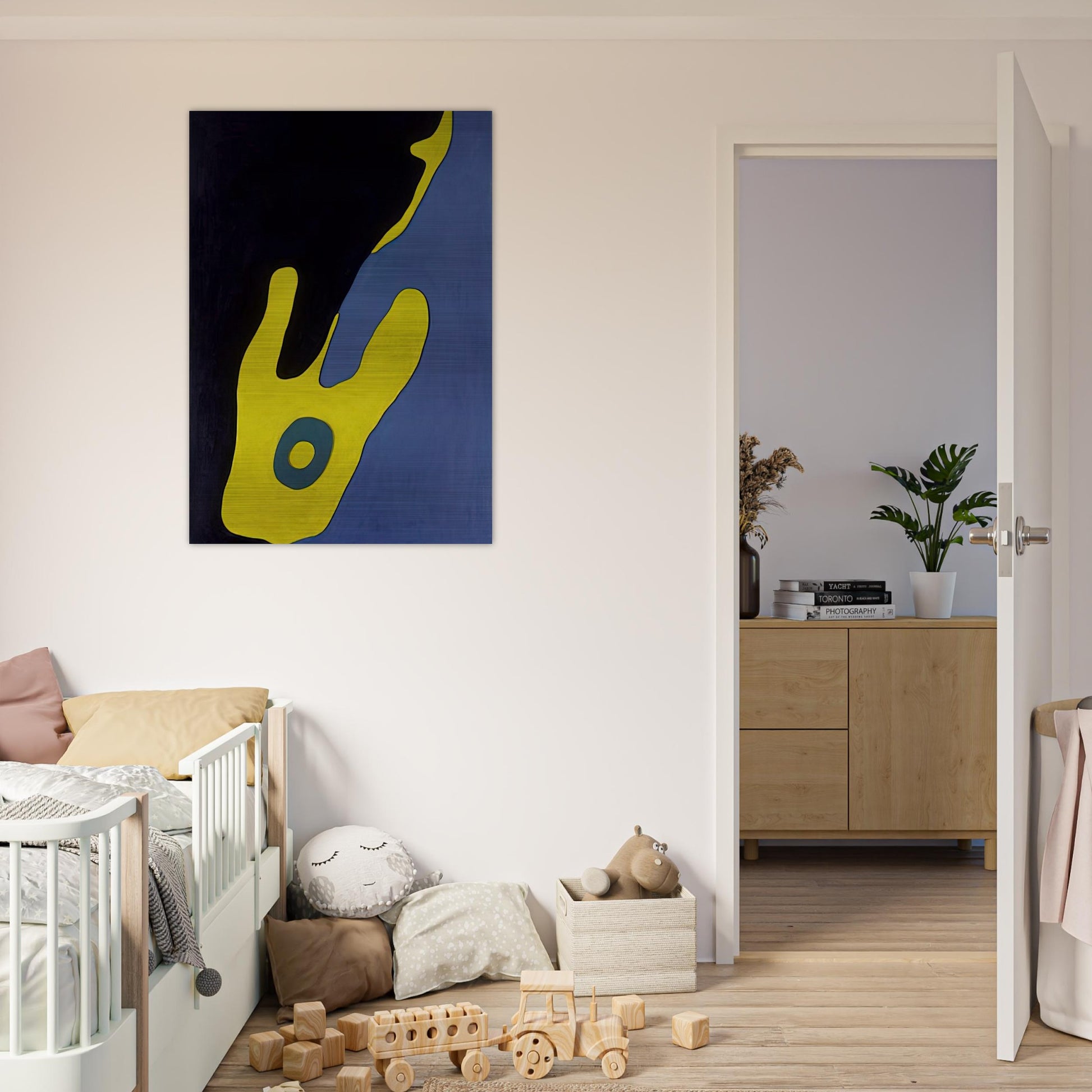 Configuration - Jean Arp Brushed Aluminum Print - 70x100 cm / 28x40 inches | Jean Arp Aluminum Print | Jean Arp Prints