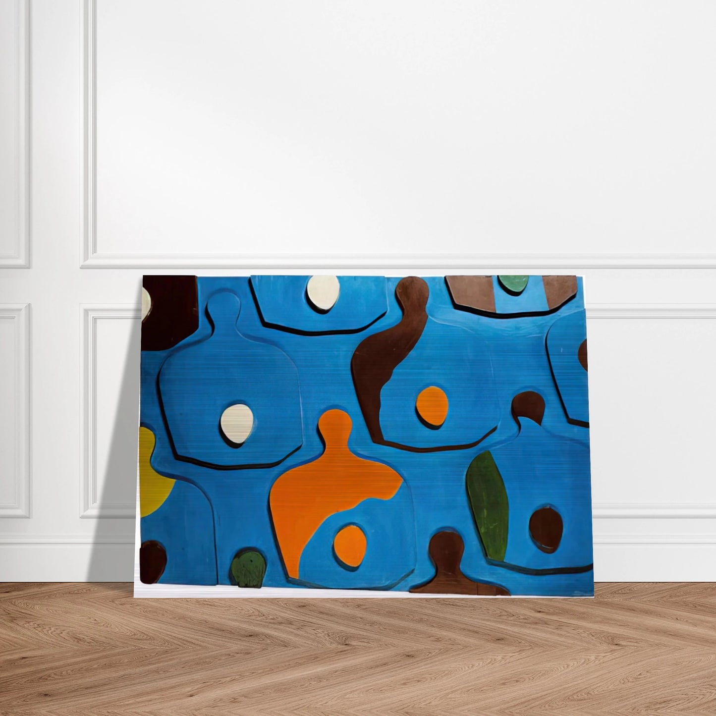 Еgg Board - Jean Arp Brushed Aluminum Print - 70x100 cm / 28x40 inches | Jean Arp Aluminum Print | Jean Arp Prints