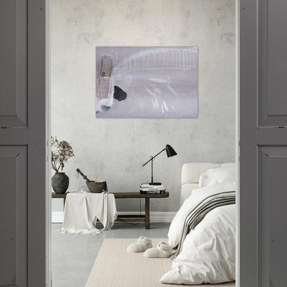 Lavender Bay in the Rain - Neo-Expressionism - Brett Whiteley Brushed Aluminum Print - 70x100 cm / 28x40 inches | Brett Whiteley Aluminum Print | Brett Whiteley Prints