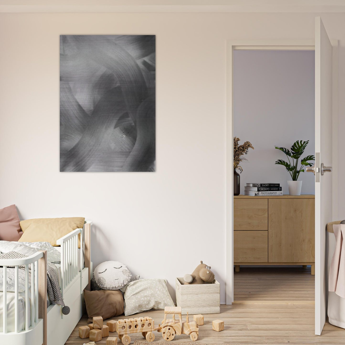 FARBSCHLIEREN COLOUR STREAKS 1968 - Gerhard Richter Brushed Aluminum Print - 70x100 cm / 28x40 inches | Gerhard Richter Aluminum Print | Gerhard Richter Prints